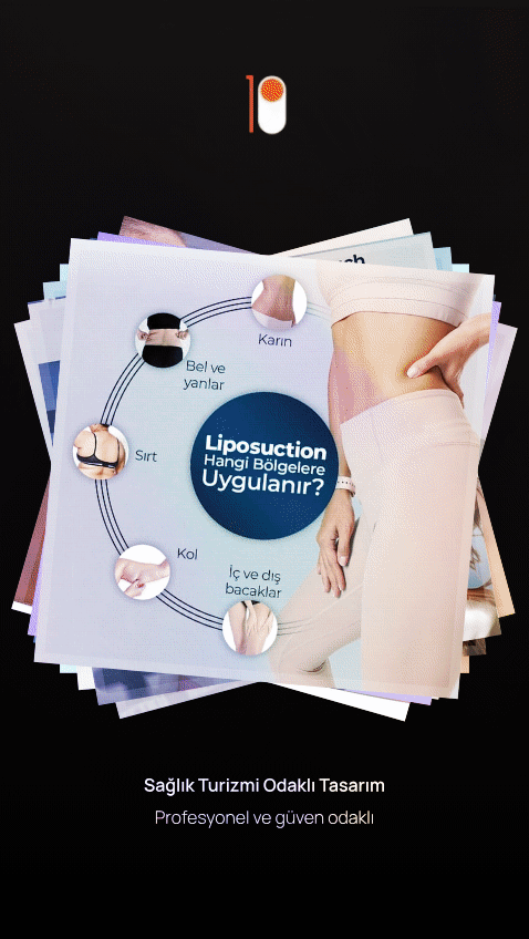 Sağlık turizmi için kurumsal kimlik ve tasarım süreci animasyonu